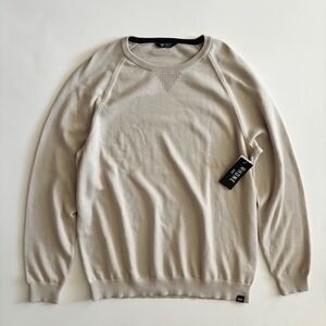 Rhone Nwt Dubliner Crewneck Knit Sweater Nwt Stone XXL
